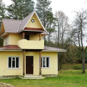 дом на реке Вилия в деревне Костыки