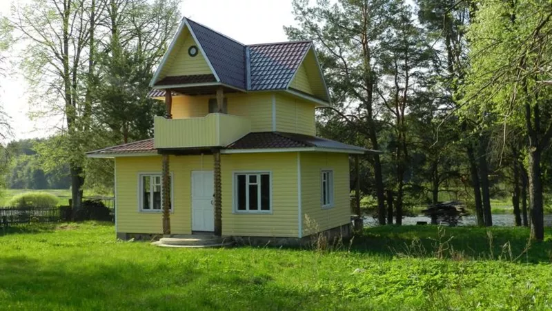 дом на реке Вилия в деревне Костыки 2
