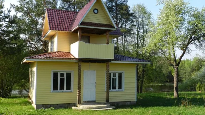 дом на реке Вилия в деревне Костыки 3